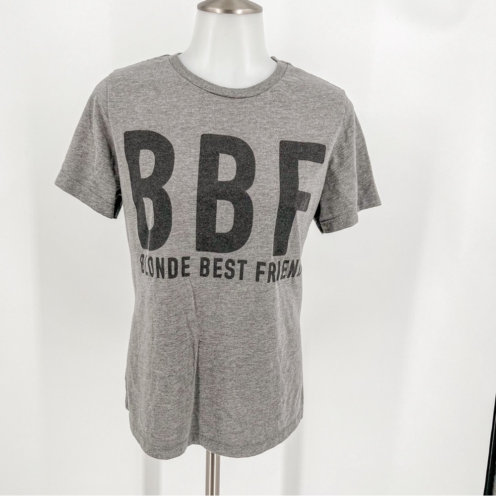 Blonde Best Friend Gray T-shirt